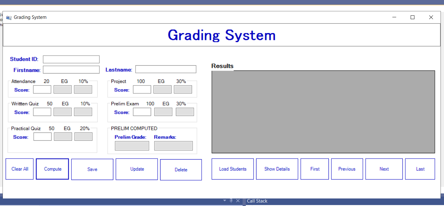 Student Grading System in C# and MS Access 1 Student Grading System in C# and MS Access